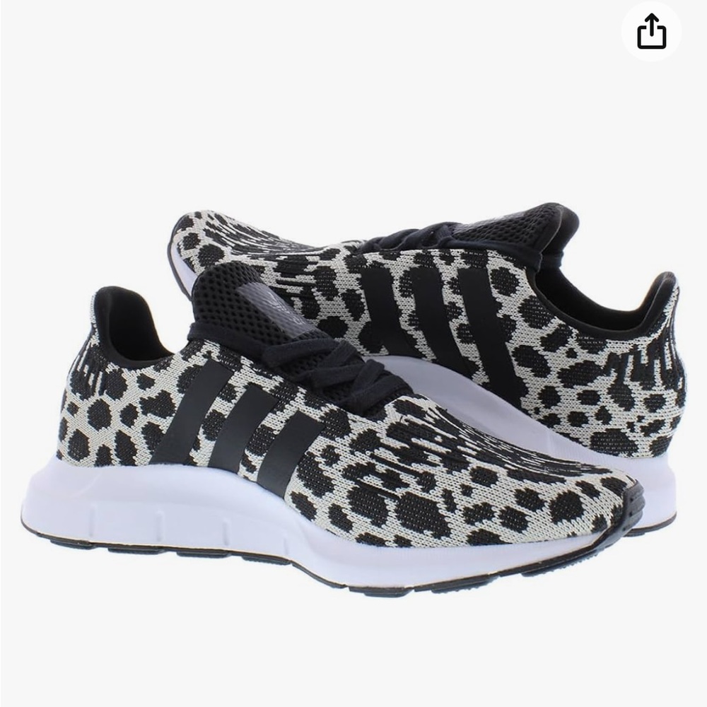 Adidas Originals Swift Run Shoes Women’s size 6.5 Leopard Print